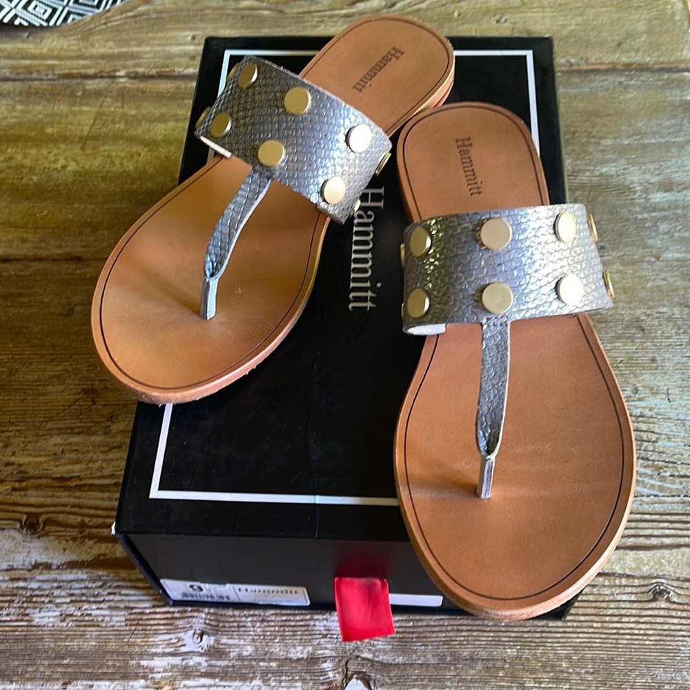 Hammitt  sandals. Perfect condition only worn twice. Size 9.